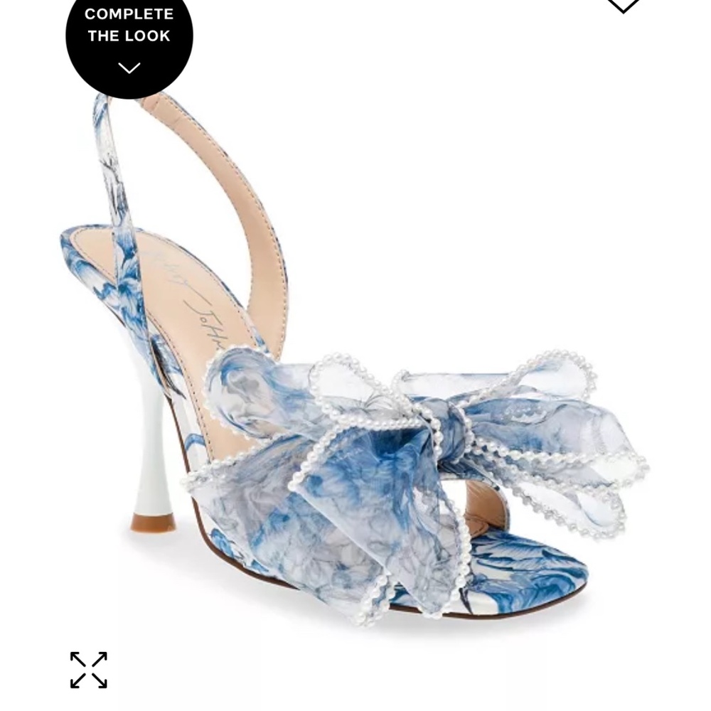 Women's Fawn Mesh Bow Heeled Sandals
